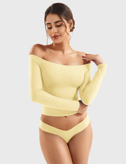 Off Shoulder Crop Top