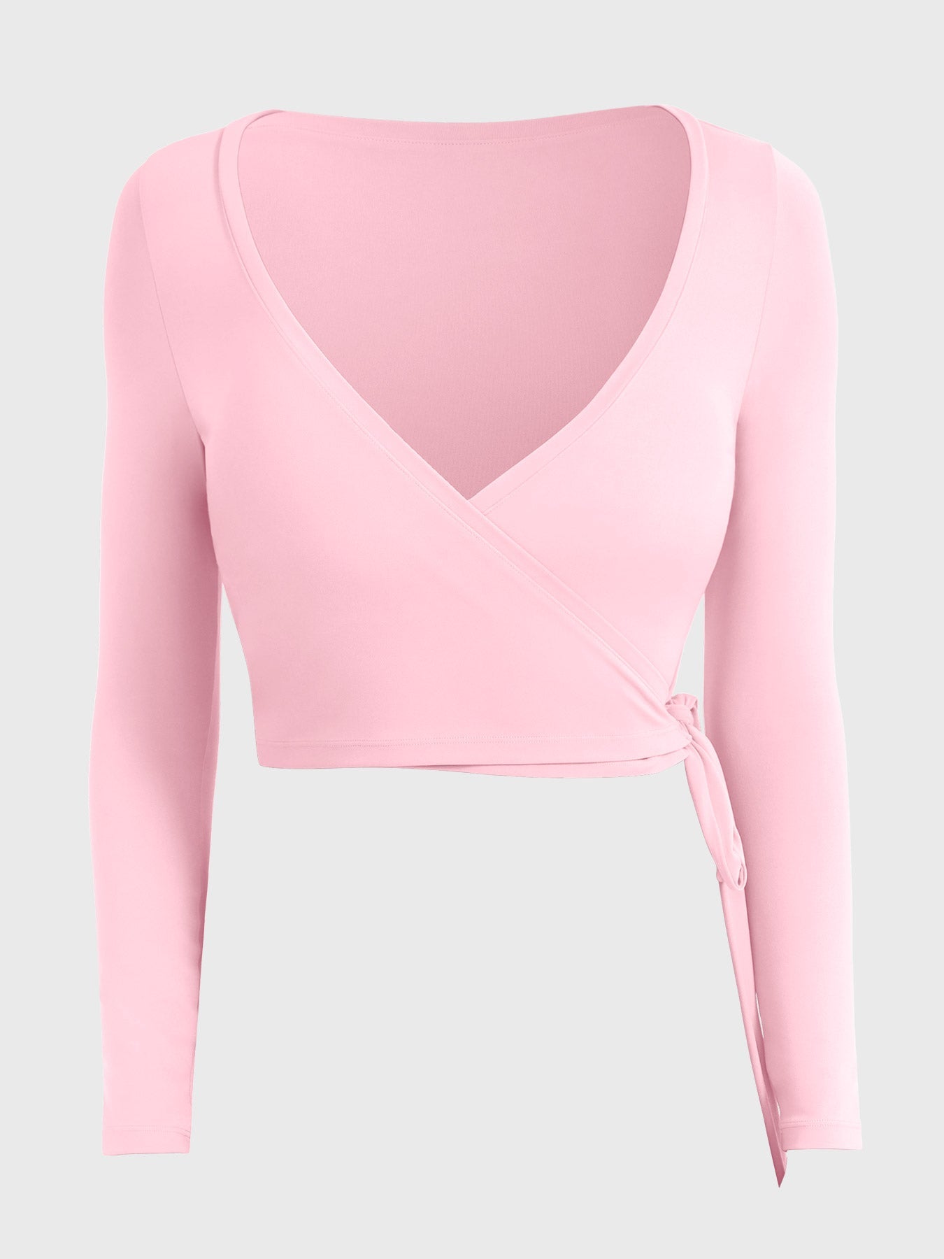 Long Sleeve Ballet Wrap Top
