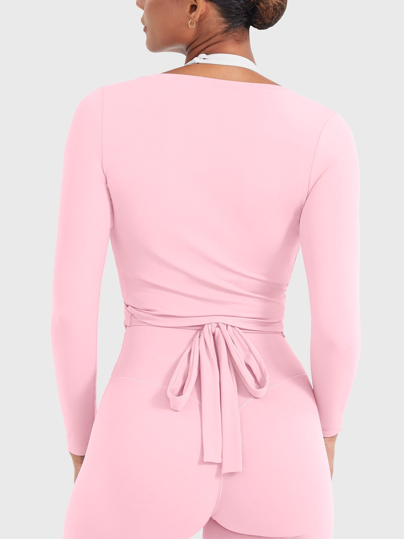Long Sleeve Ballet Wrap Top