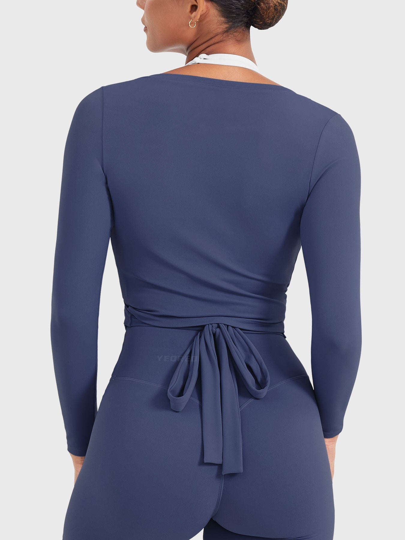 Long Sleeve Ballet Wrap Top