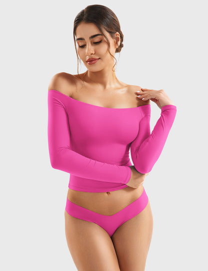 Off Shoulder Crop Top