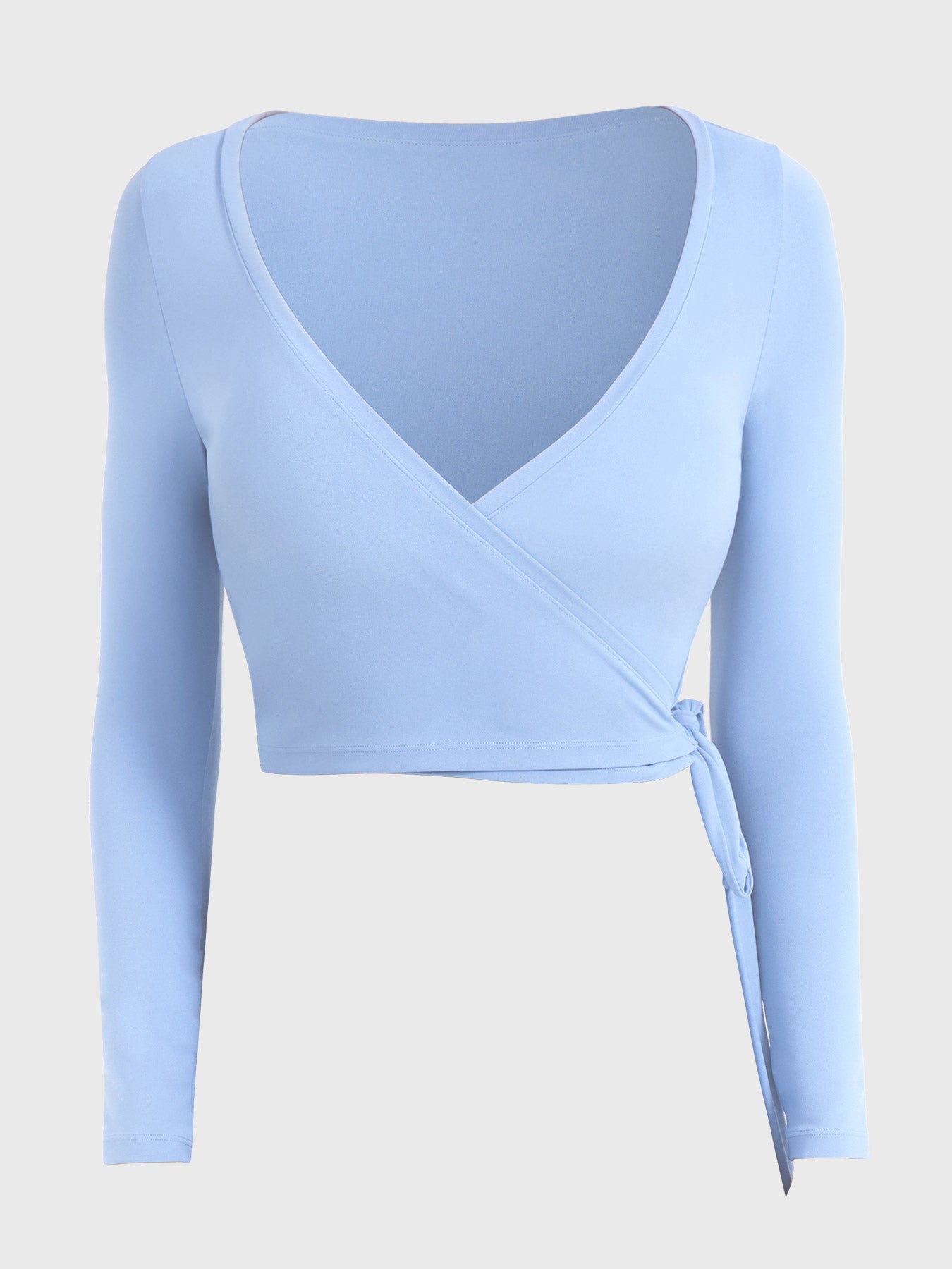Long Sleeve Ballet Wrap Top