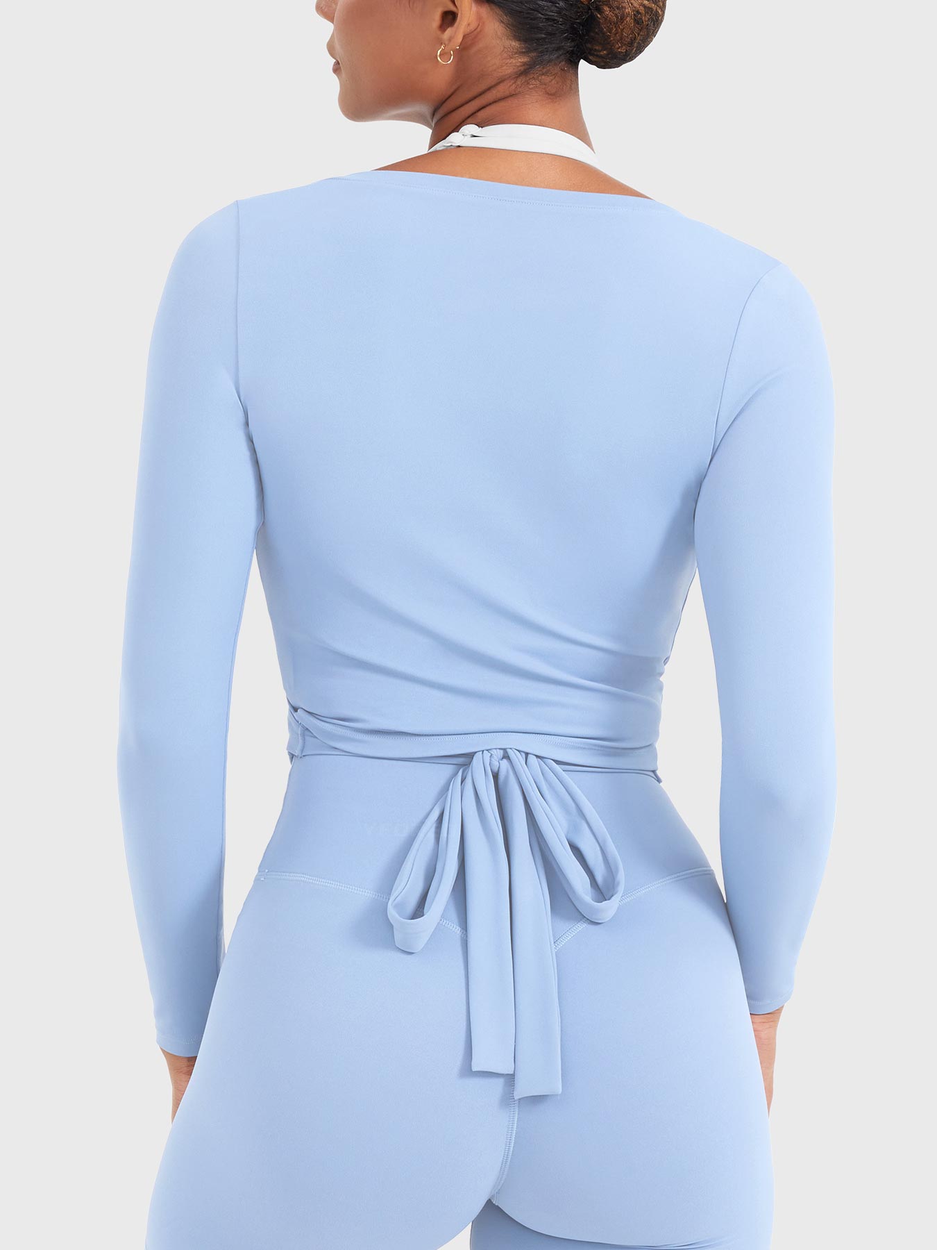 Long Sleeve Ballet Wrap Top