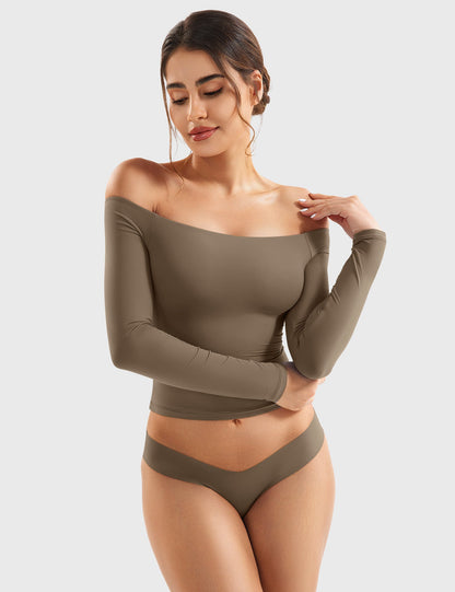 Off Shoulder Crop Top