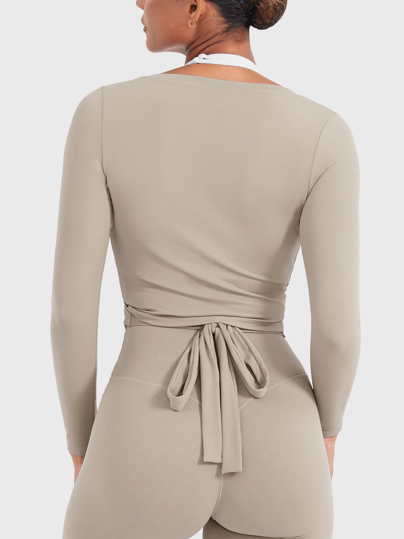 Long Sleeve Ballet Wrap Top