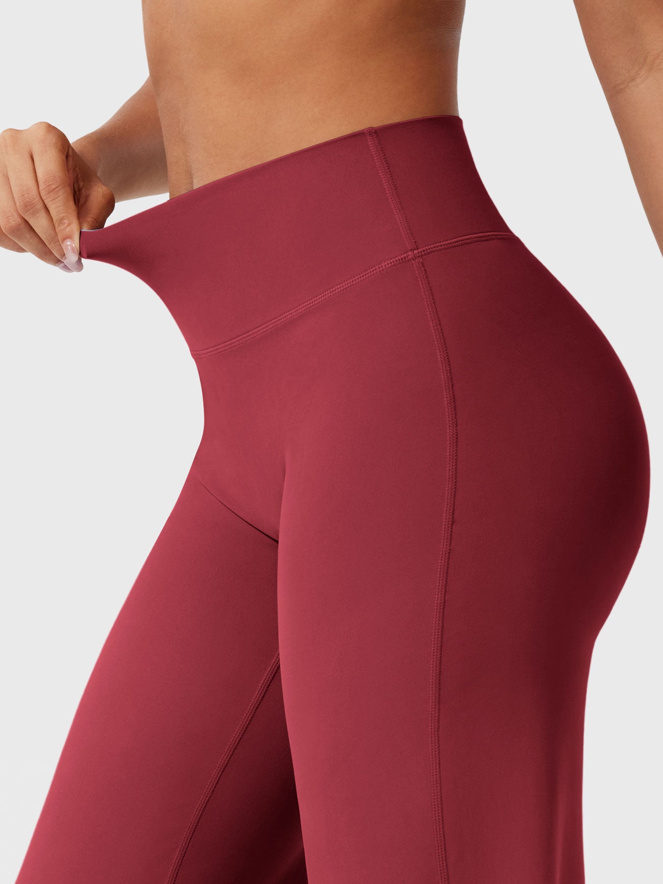 33" High-Waist Straight Leg Leggings