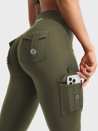 32" Cargo Flared Leggings