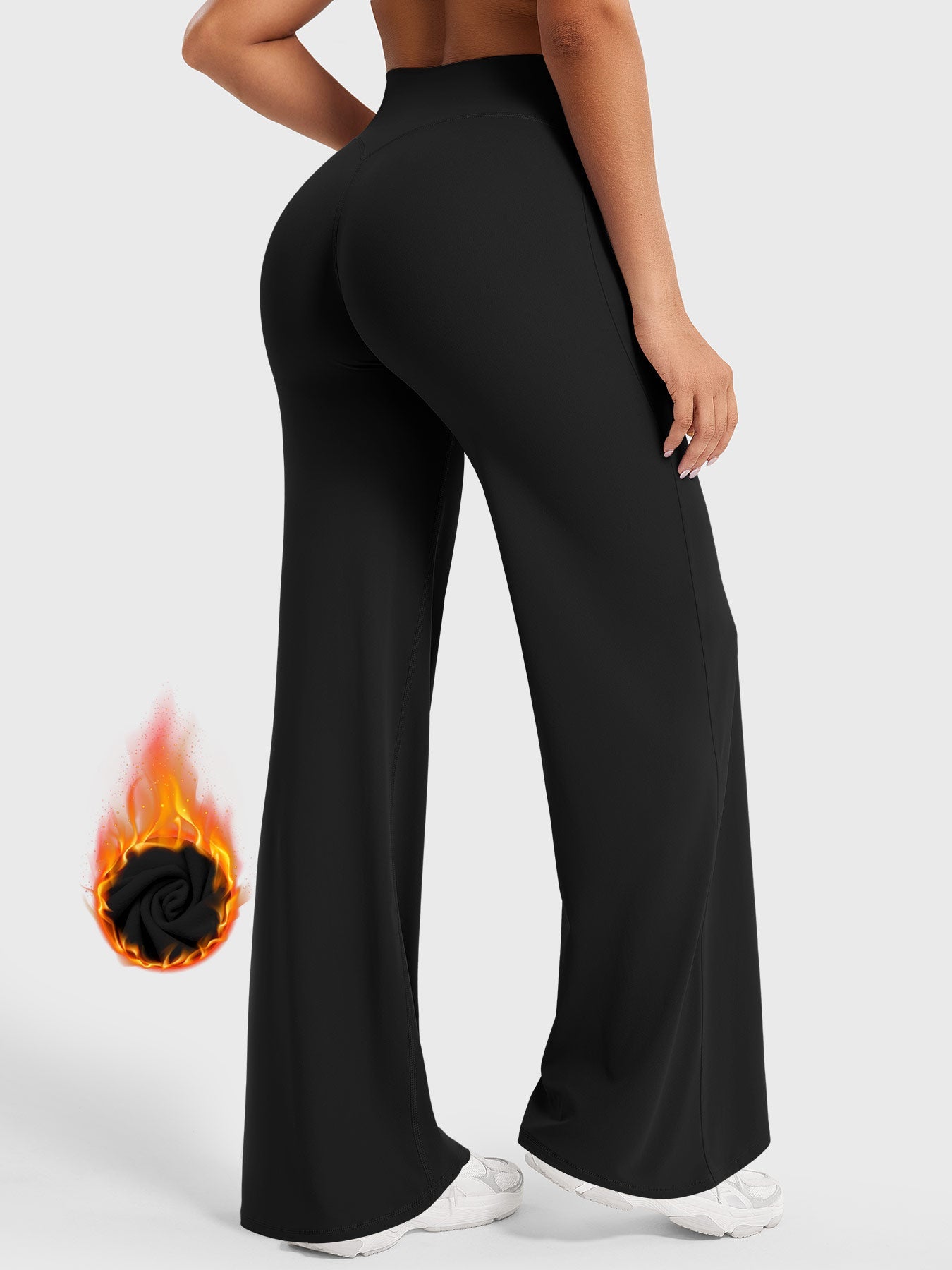 33" Fleece Straight Leg Leggings