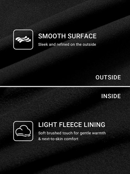 33" Fleece Straight Leg Leggings