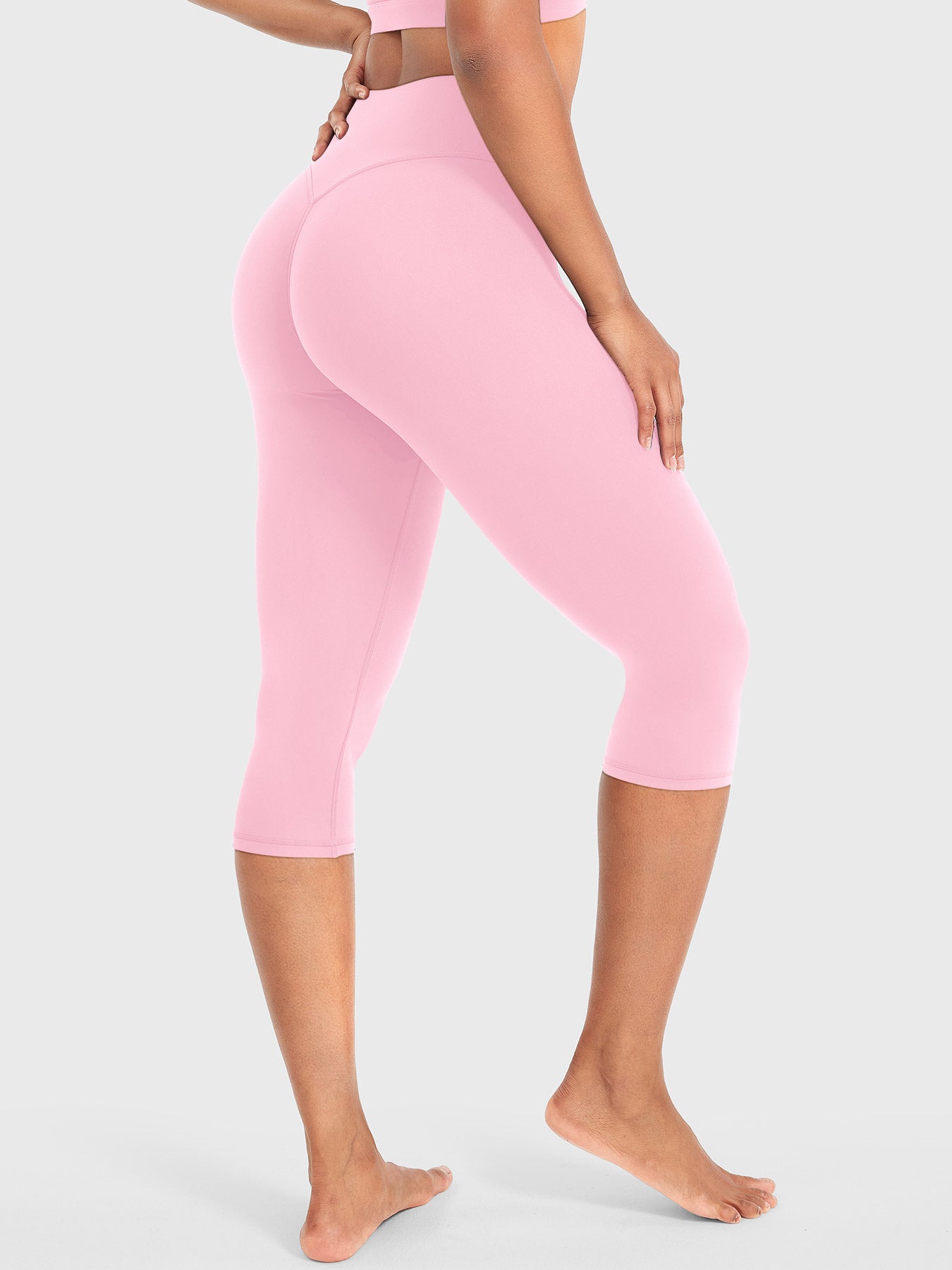 High-Waist Capri Leggings