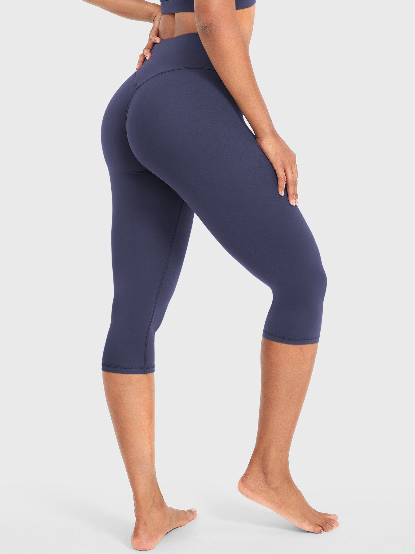 High-Waist Capri Leggings