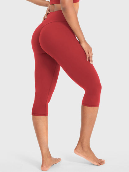 High-Waist Capri Leggings