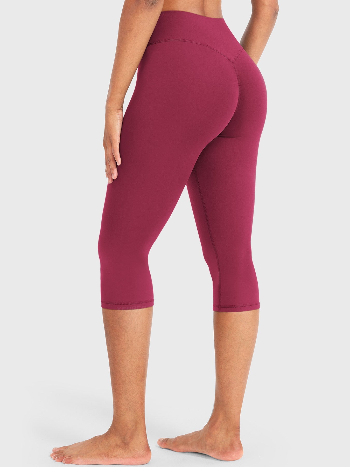 High-Waist Capri Leggings