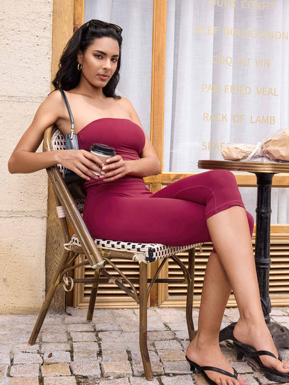 High-Waist Capri Leggings