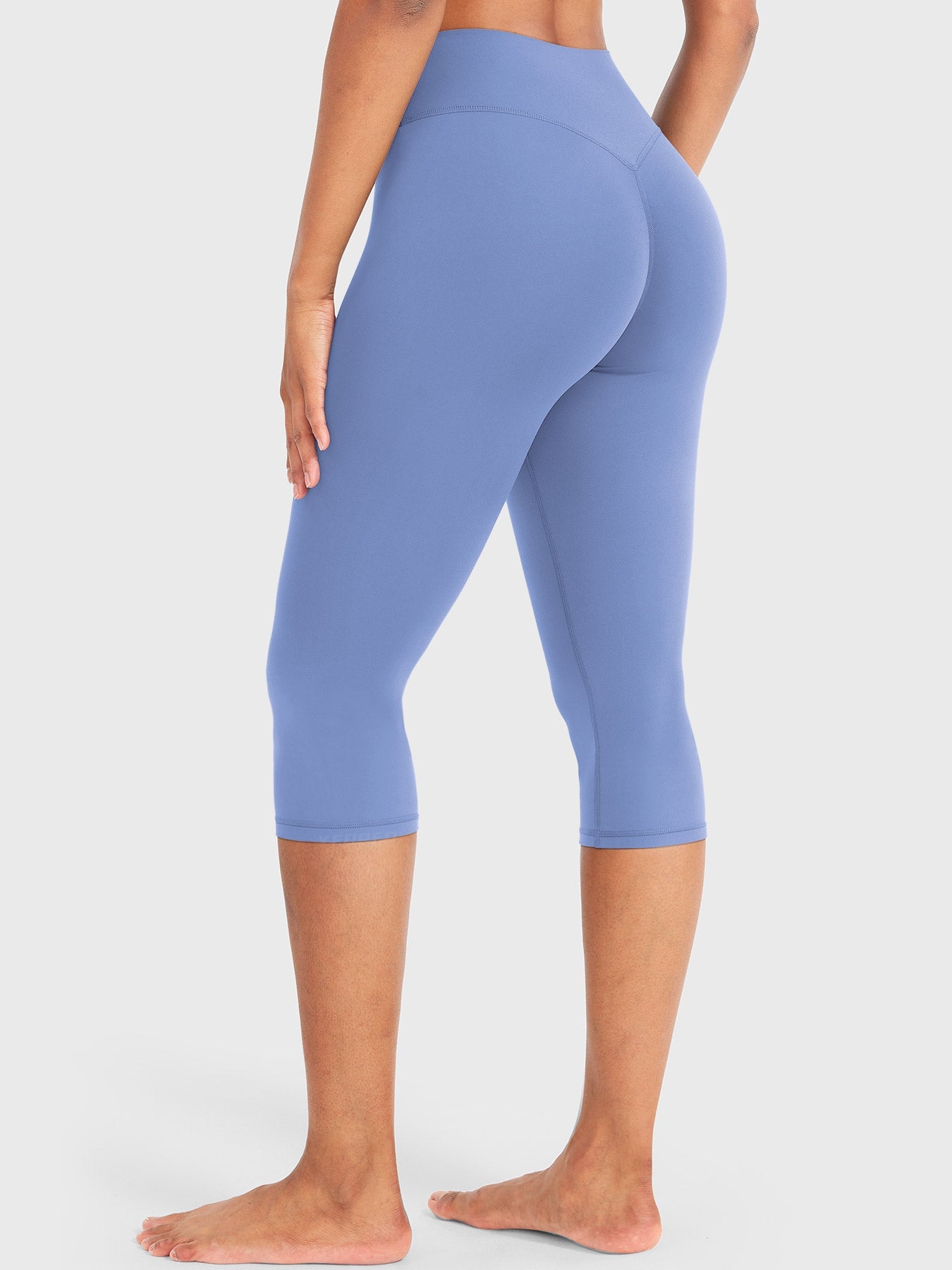High-Waist Capri Leggings