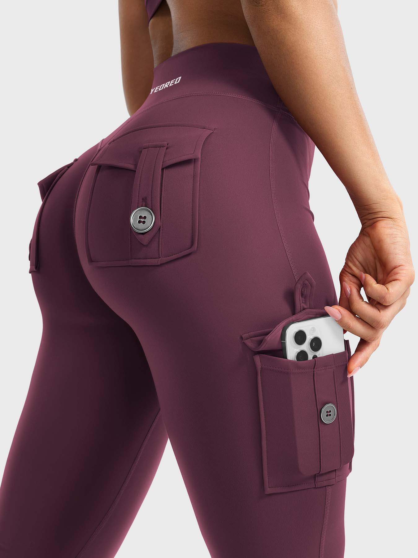 32" Cargo Flared Leggings