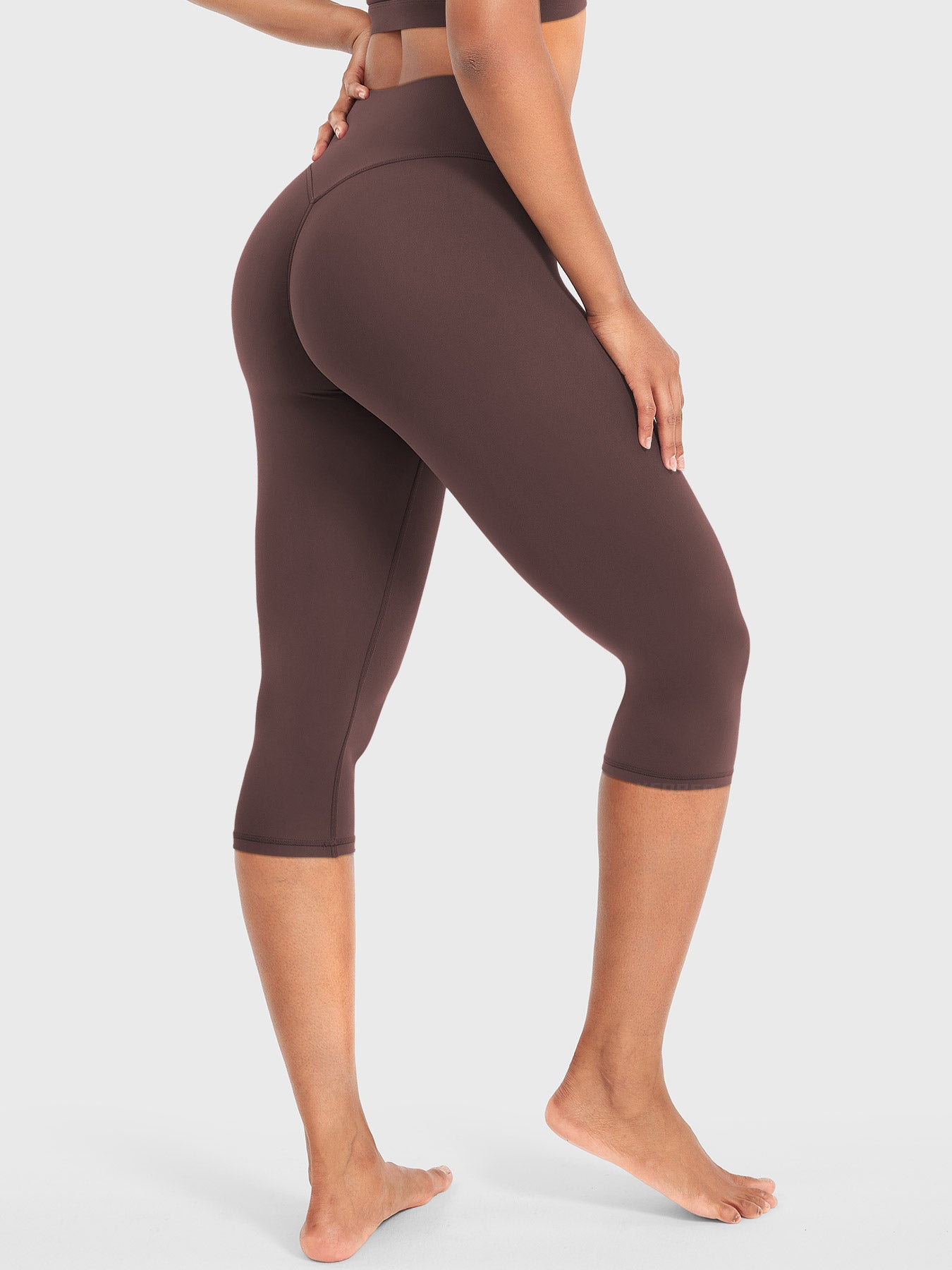High-Waist Capri Leggings